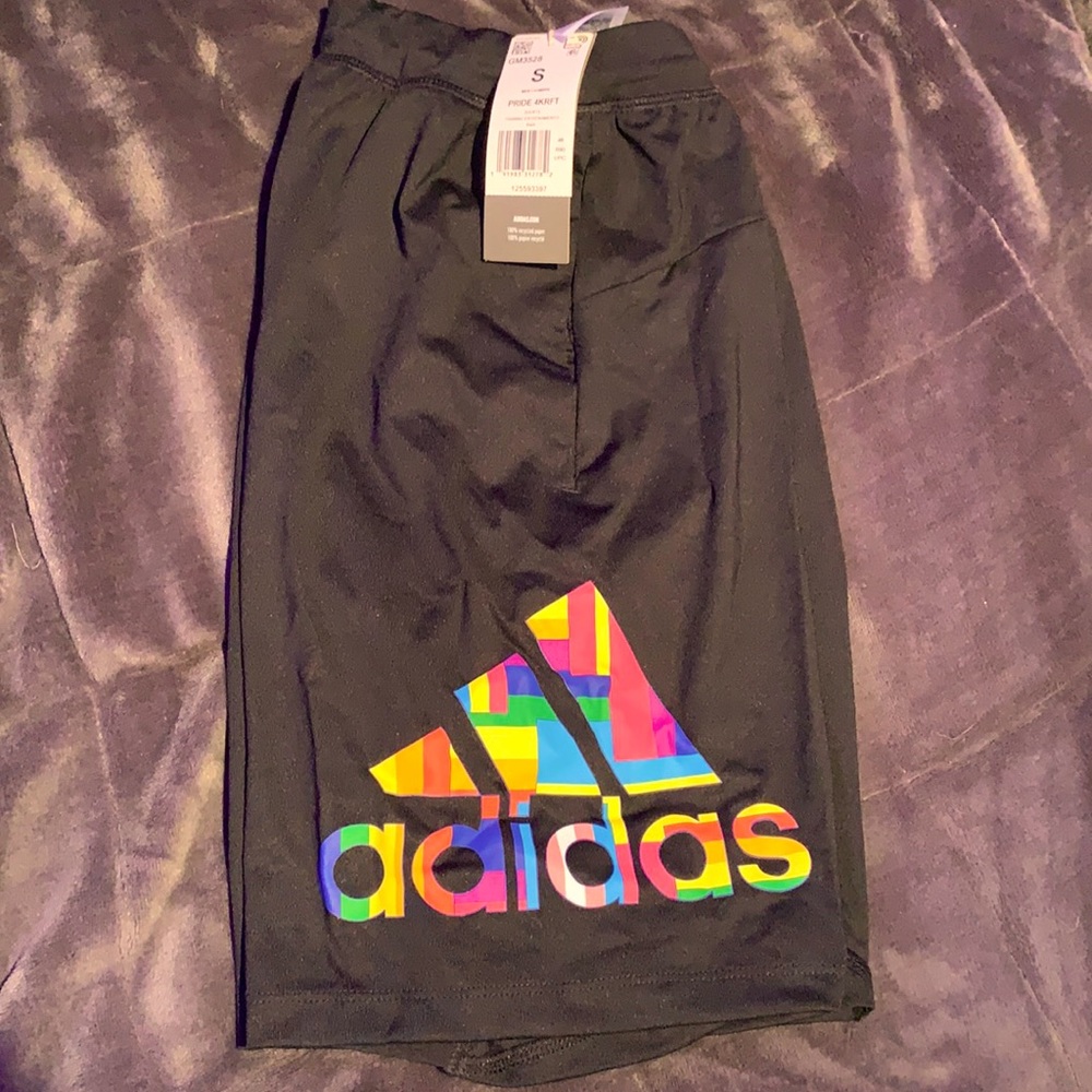 Mens Adidas PRIDE shorts SIZE S